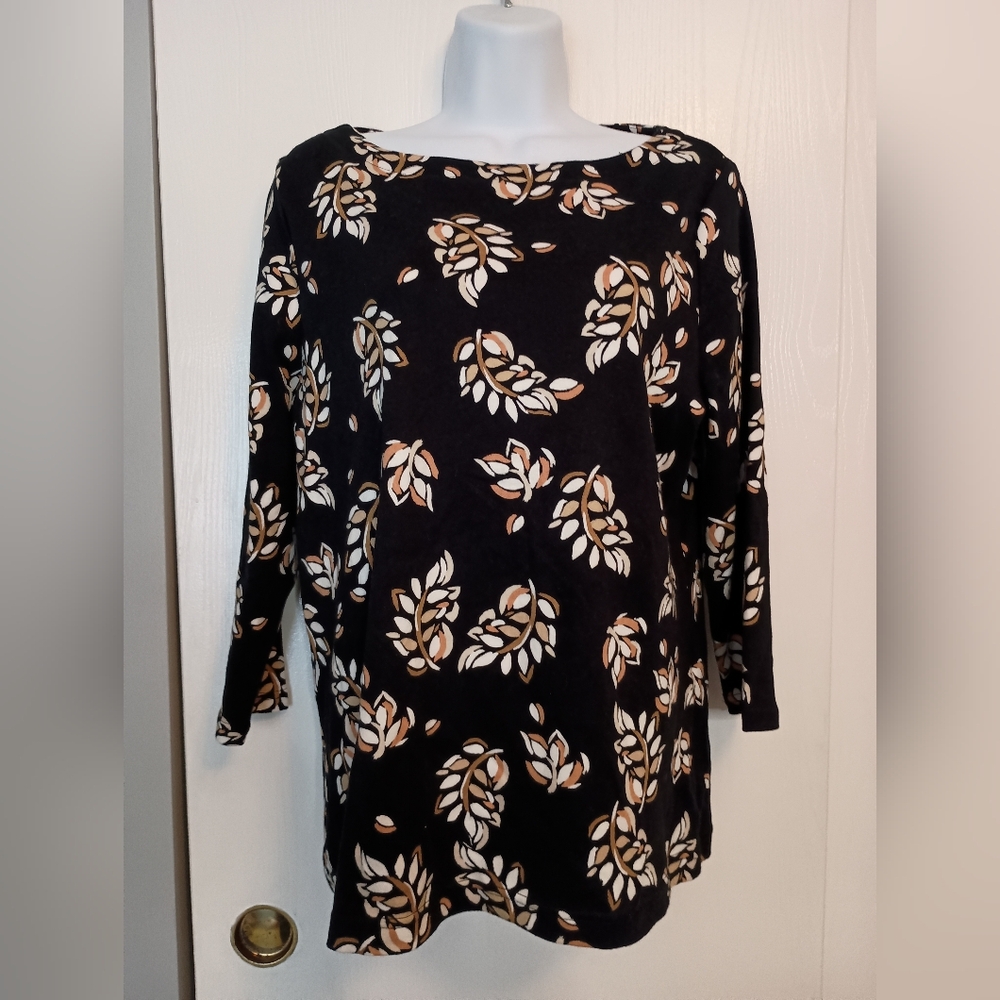 Croft & Barrow Pullover Top, Sz M